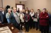 Studenci w muzeum